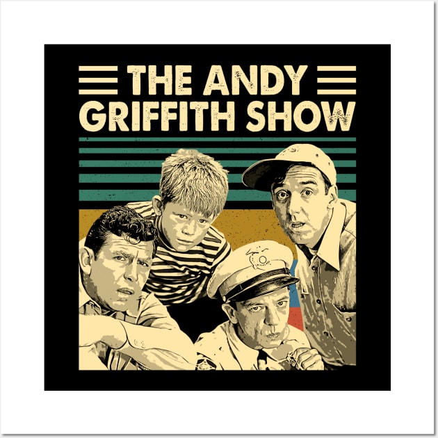 Funny Griffith Show Vintage Wall Art by Anthropomorphic